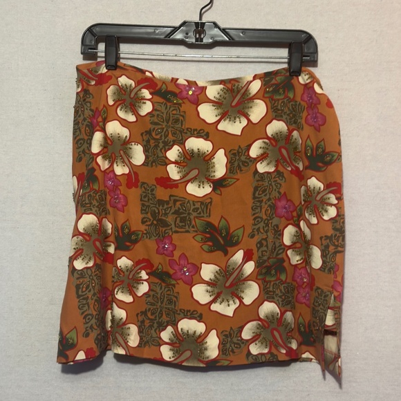 NWT Anne Carson silk skort - size 10 - Picture 1 of 4